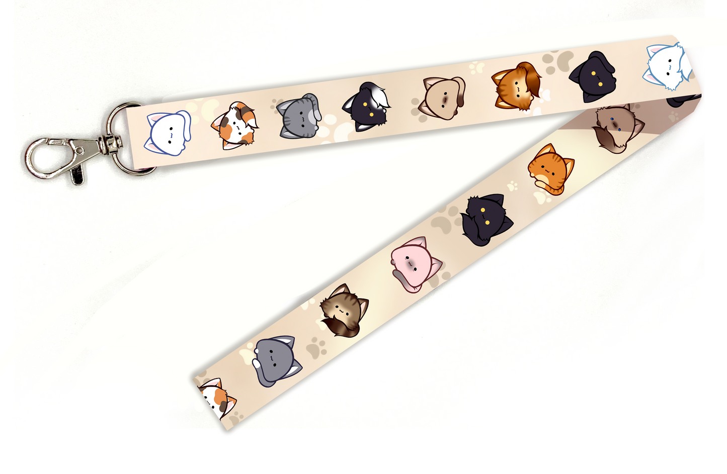 Cat Loaf Lanyard