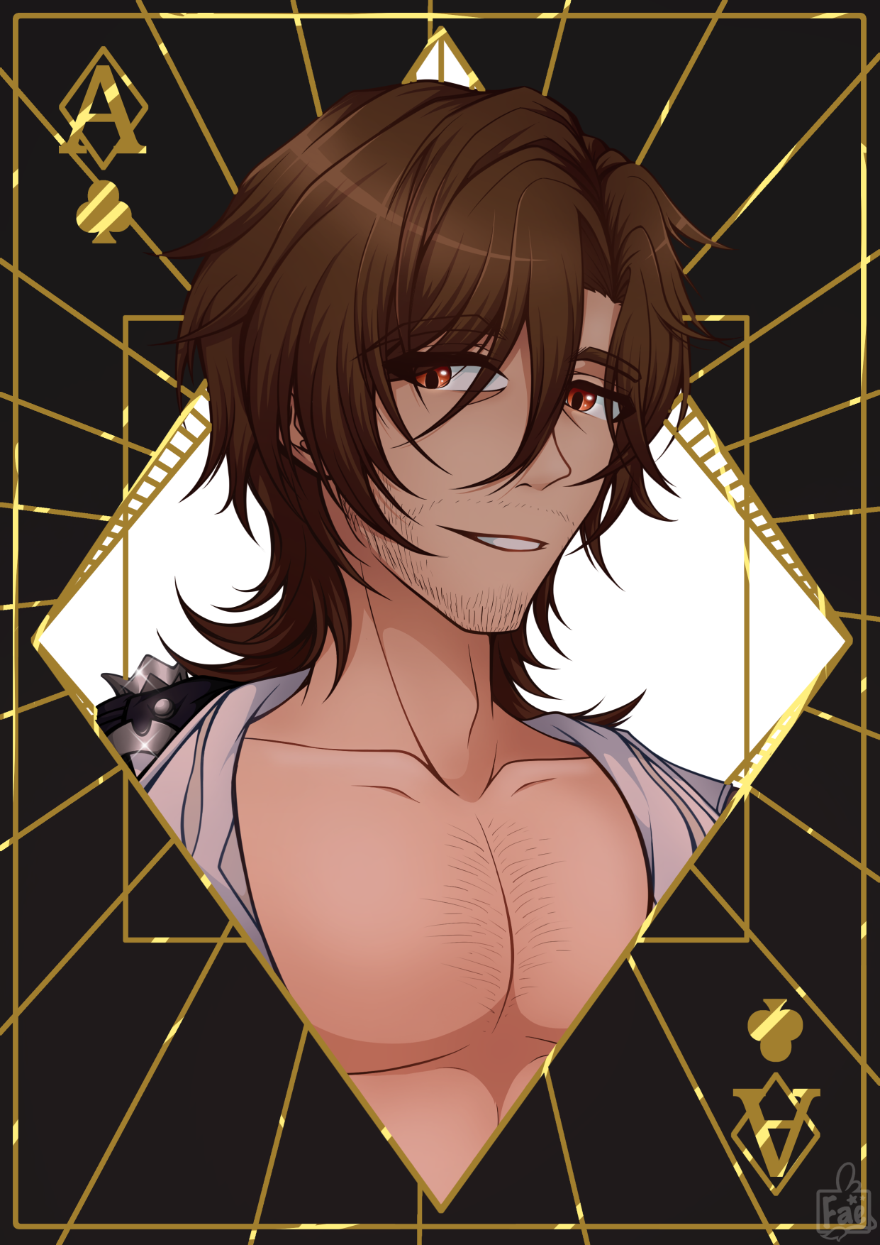 Mini Gallagher Ace Print