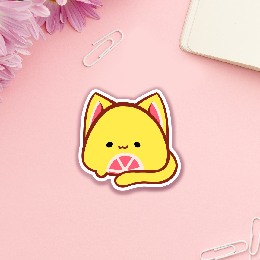 Grapefruit Loaf Sticker
