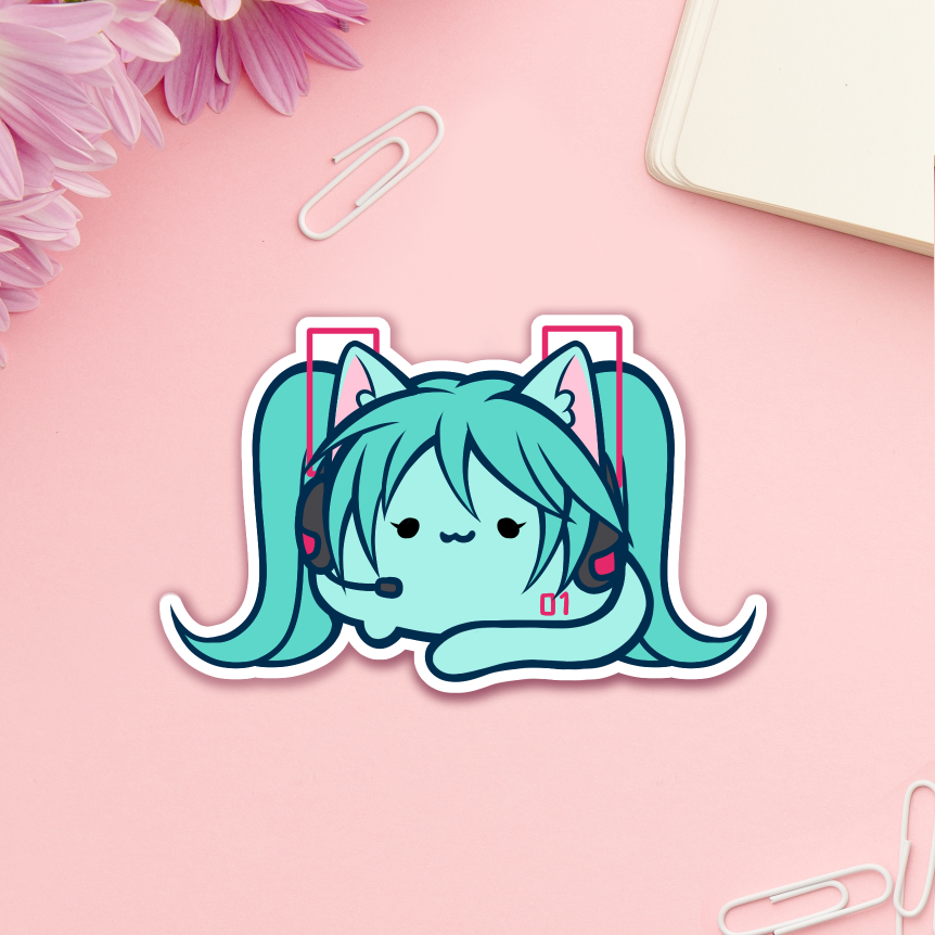 Miku Loaf Sticker