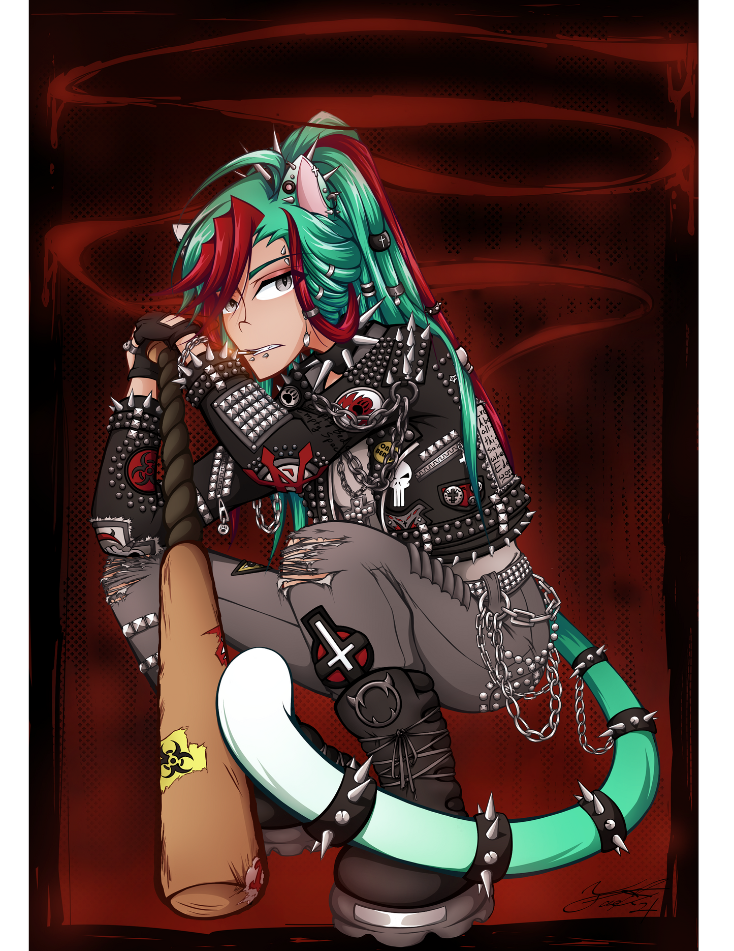 Yazuya Punk Print