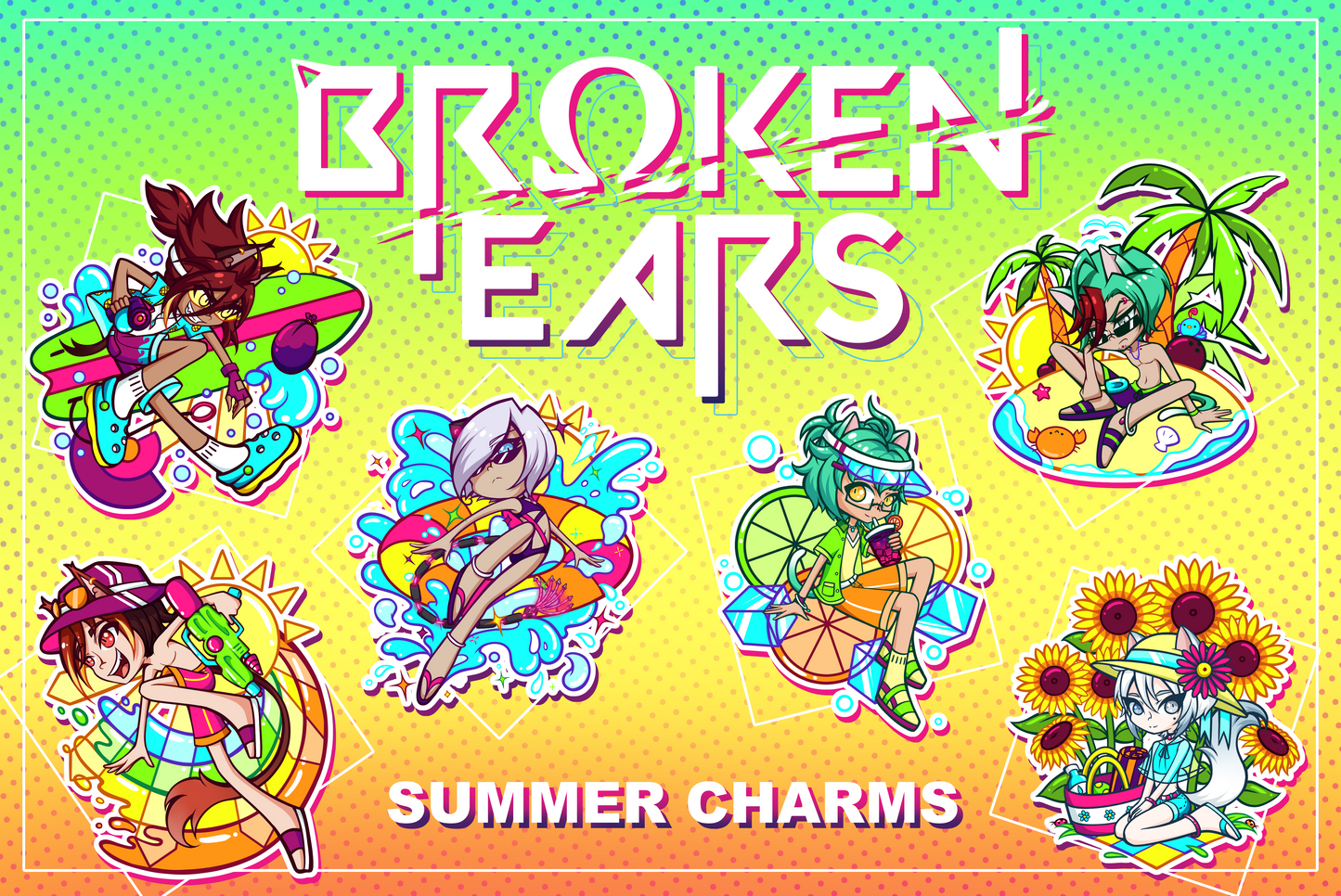 [LIMITED] Broken Ears Summer Charms [PRE-ORDER]