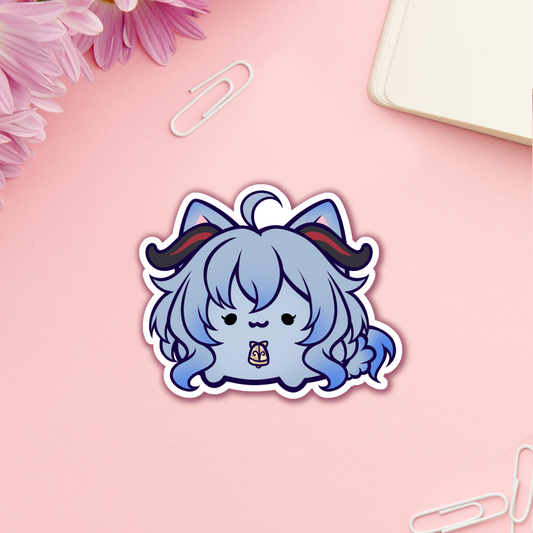 Ganyu Loaf Sticker