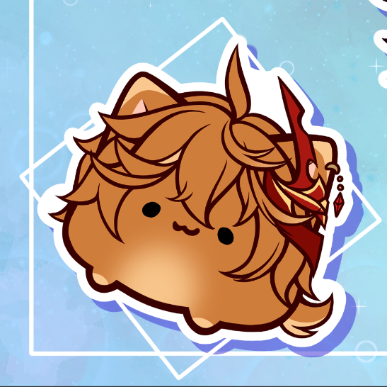 Genshin Loaf Stickers