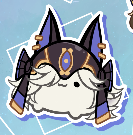 Genshin Loaf Stickers