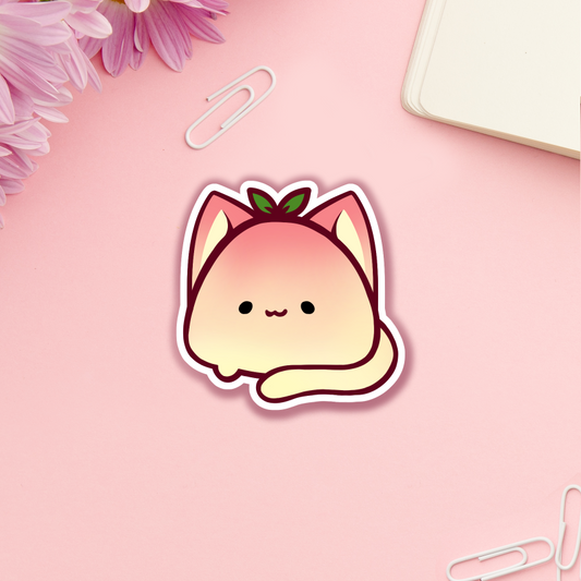 Peach Loaf Sticker