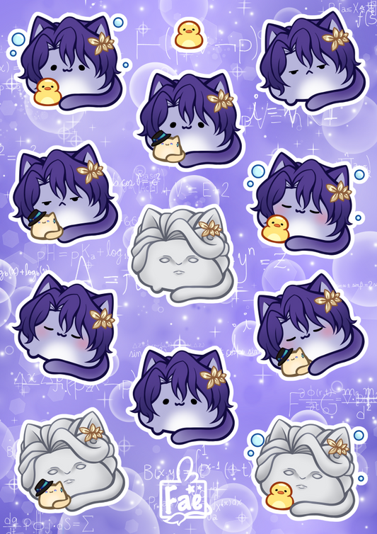 Ratio Sticker Sticker Sheets – Faecakes' Shop