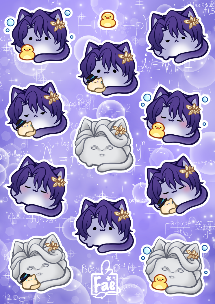 Dr. Ratio Loaf Sticker Sheet